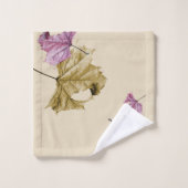 "落ちて"秋タオルセットを残します バスタオルセット (ウォッシュタオル)