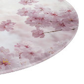 落ちるさくらんぼの花 カッティングボード (角)