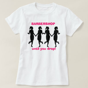 落ちるまで理髪店 Tシャツ