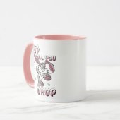 落ちるまで飛び降りる マグカップ (正面左)