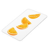 落ちるオレンジの破片 マグネット (左側)