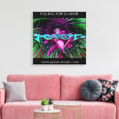 落ちるキャンバス キャンバスプリント (インサイチュ (リビング))