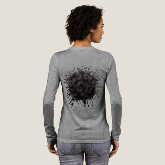 落ちるシグナル トライブレンドTシャツ (背面全体)
