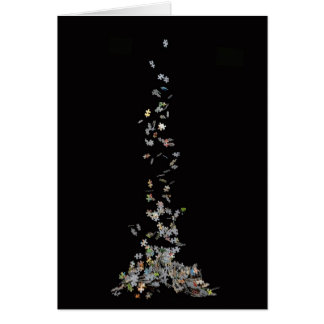 落ちるジグソーパズル