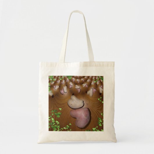 落ちるハートのバッグ トートバッグ (正面)