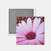 落ちるハートの花の磁石 マグネット (正面/裏面)