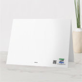 落ちるハート 愛してる カード (裏面)