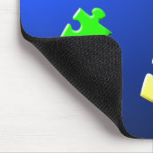 落ちるパズルのmousepad マウスパッド (コーナー)