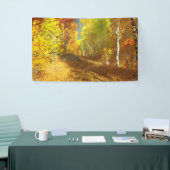 落ちるライトバナー 横断幕 (トレードショー)