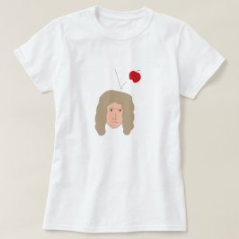 落ちるリンゴの面白い科学ギフト 物理学愛好家向け Tシャツ