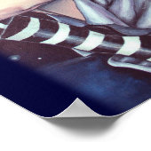 落ちる星のフェイアールアートポスター ポスター (角)