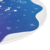 落ちる星を捕まえる カッティングボード (角)