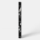 落ちる暗黒のドクロ iPhoneケース (左側面)