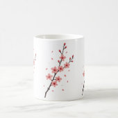落ちる桜の花 コーヒーマグカップ (中央)