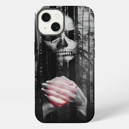 落ちる死が待ち構えている iPhoneケース (裏面)