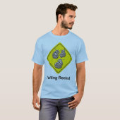 落ちる石! Tシャツ (正面フル)