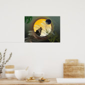 落ちる羽毛 ポスター (キッチン)