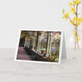 落ちる花カード カード (黄色い花)