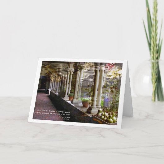 落ちる花カード カード (正面)