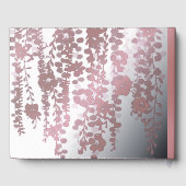 落ちる花 ゲストブック (裏面)