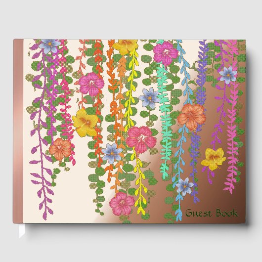 落ちる花 ゲストブック (正面)