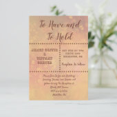 落ちる葉と点 招待状 (スタンド正面)