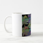 落ちる葉のマグ コーヒーマグカップ (左)