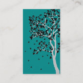 落ちる葉の~の名刺 名刺 (裏面)