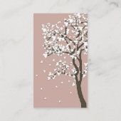 落ちる葉の~の名刺 名刺 (裏面)