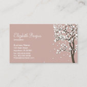 落ちる葉の~の名刺 名刺 (正面)