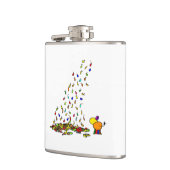 落ちる葉 フラスク (左)