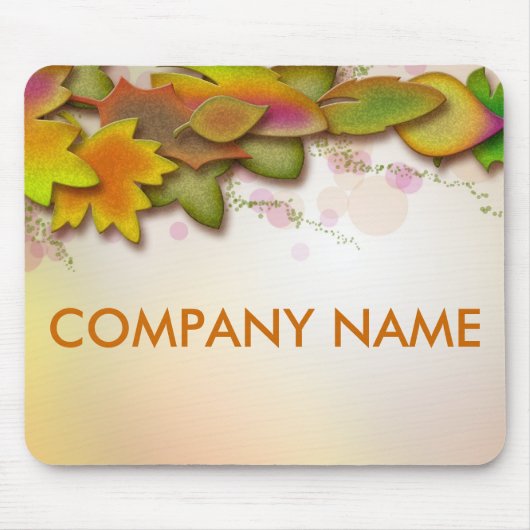 落ちる葉 マウスパッド (正面)