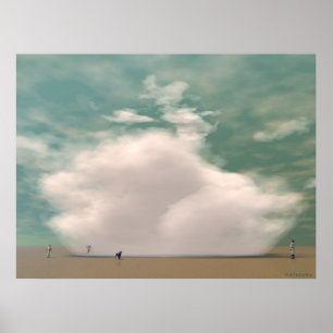 落ちる雲 ポスター