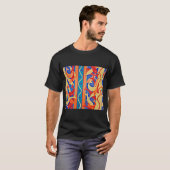 落ちる魚 Tシャツ (正面フル)