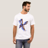 落ちる鳥 Tシャツ (正面フル)
