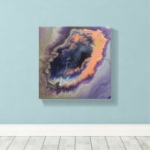 落ちる キャンバスプリント (インサイチュ (ウッドフロア))