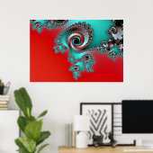 落ちる ポスター (ホームオフィス)