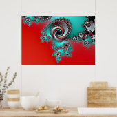 落ちる ポスター (キッチン)