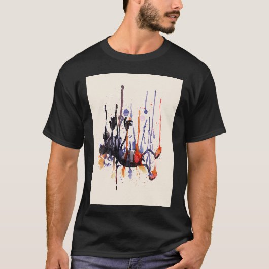 落ちる Tシャツ (正面)