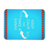 落ち保着いてザナックスを飲む。またはその逆。 マグネット (横)