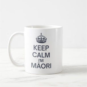 落ち保着いてマオリ コーヒーマグカップ