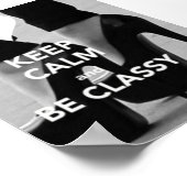 落ち保着いて上品である ポスター (角)