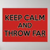 落ち保着いて投げ投げポスター ポスター (正面)