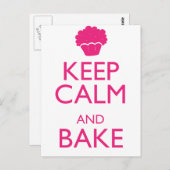 落ち保着いて焼く ポストカード (正面/裏面)