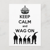 落ち保着いて～を楽しむ ポストカード (正面)