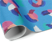 落ち星ブルー ラッピングペーパー (ロールコーナー)