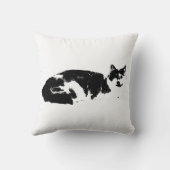 落ち着いたひげ クッション (裏面)