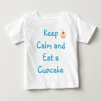 落ち着いたカップケーキ ベビーTシャツ