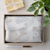 落ち着いたクリスマスパターンデザイン16 薄葉紙 (ギフト)