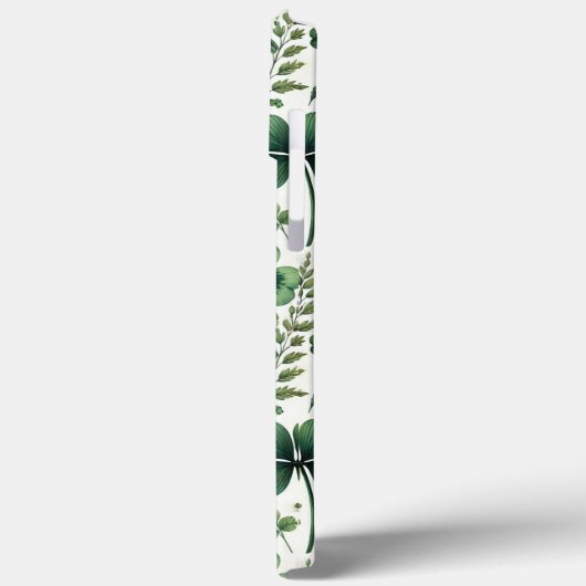 落ち着いたクローバー Case-Mate iPhoneケース (裏面 / 左)